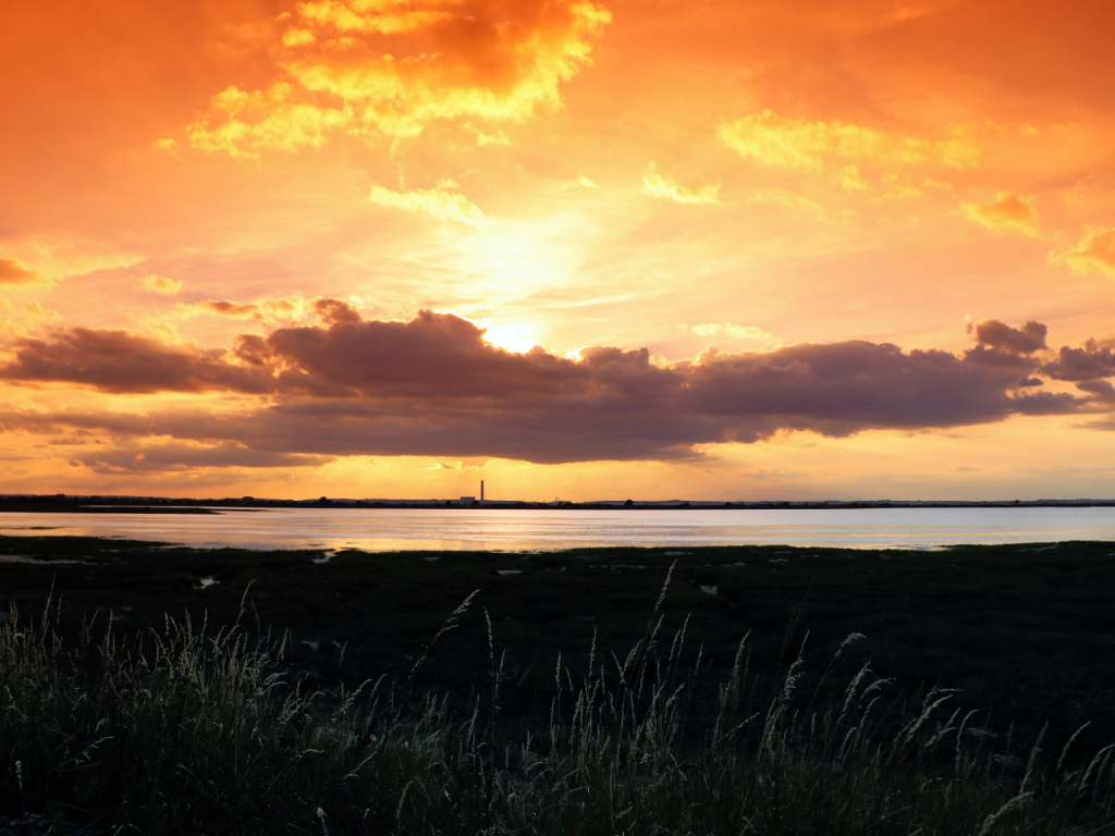 River Medway at sunset