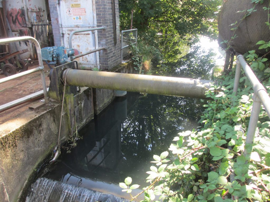 Goat Bridge weir