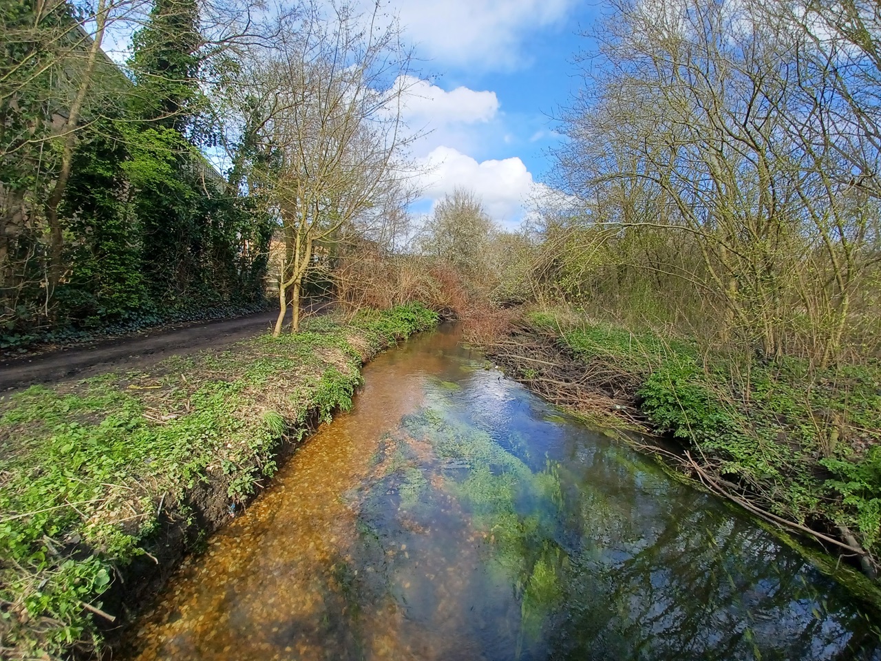 Gravel Seeding Works in Maidenbower, Crawley- River Mole