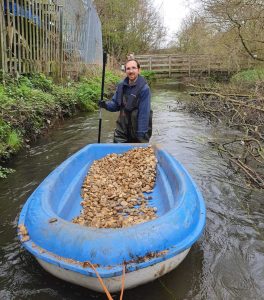 River Blackwater gravel installation